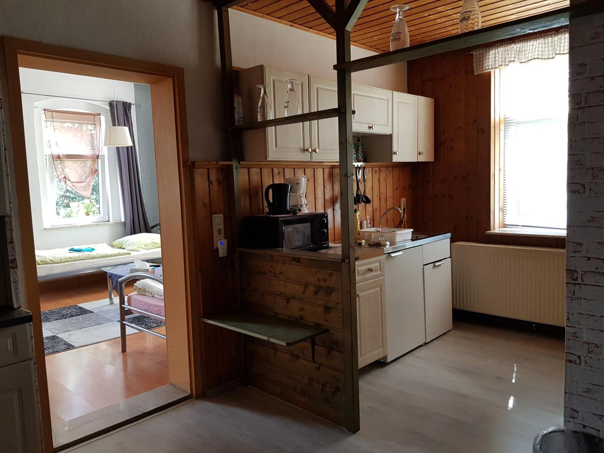 Apartamento Haus Am Sachsenring Hohenstein-Ernstthal Exterior foto
